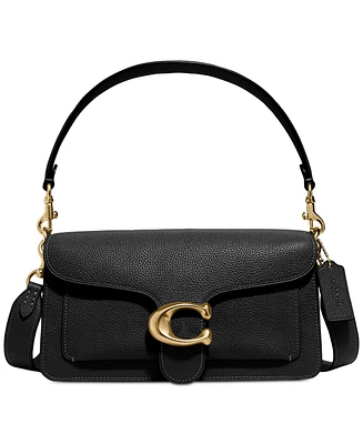 Coach Tabby 26 Polished Pebble Leather Shoulder Bag
