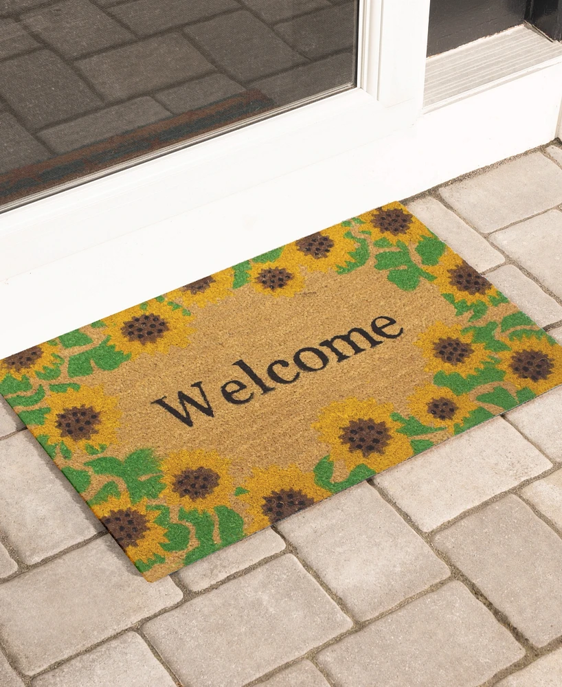 Storm Stopper All Weather Natural Coir 18" x 28" Doormat