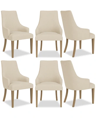 Nelin 6pc Dining Chair Set