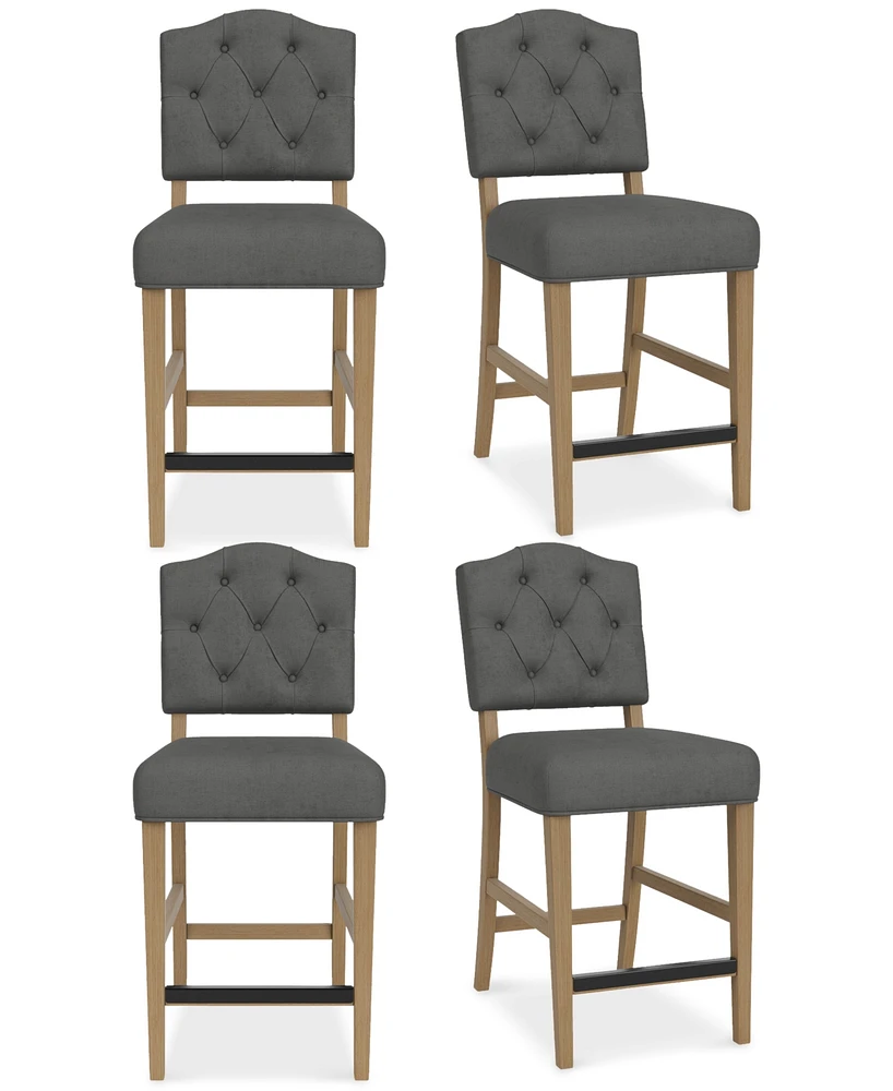 Jesilyn 4pc Counter Height Chair Set