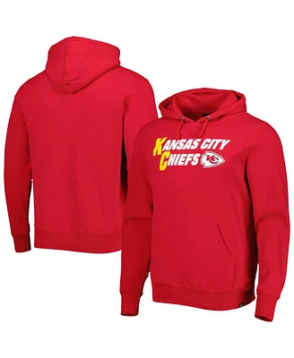 Men's '47 Brand Red Kansas City Chiefs Regional Headline Pullover Hoodie