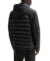 Boss by Hugo Boss Men's Detachable Hood Water-Repellent Jacket