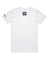 Men's and Women's Peace Collective White San Diego Fc Monochrome T-shirt