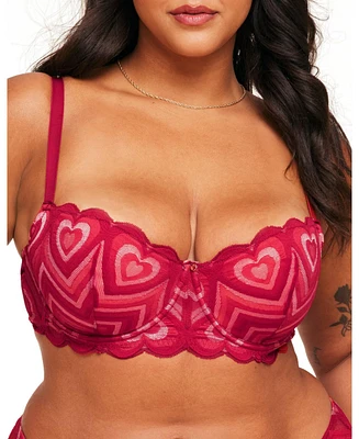 Adore Me Plus Amorina Contour Balconette Bra