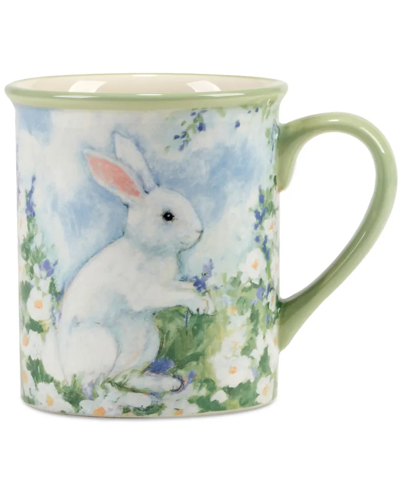 Certified International Easter Morning Mugs, Set of 4