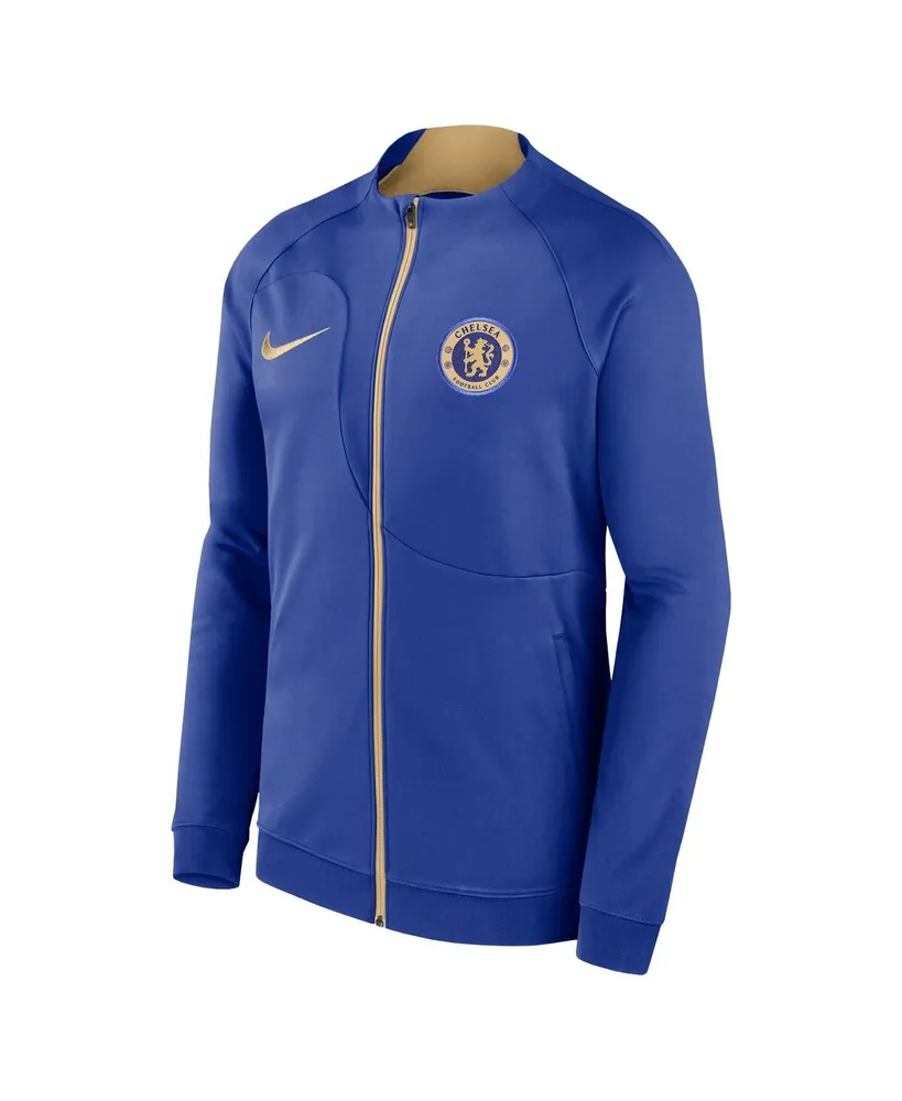 Big Boys Nike Blue Chelsea 2023/24 Academy Pro Anthem Raglan Performance Full-Zip Jacket