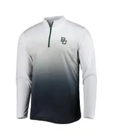 Men's Colosseum Gray Baylor Bears Team Magic Quarter-Zip Jacket