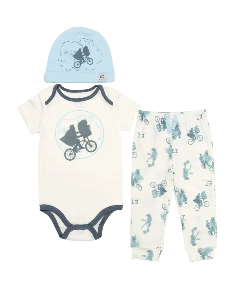 Et Baby Boys E.t. the Extra-Terrestrial Bodysuit, Pant & Hat 3 Piece S
