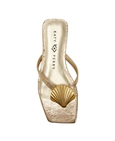 Katy Perry Women's Camie Shell Slip-On Sandals