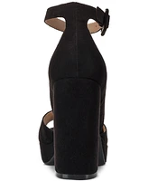 Sun + Stone Women's Reemaa Peep Toe Block Heel Platform Sandals, Created for Macy's