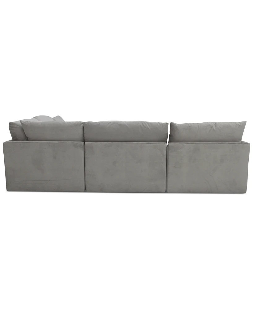 Marsten 126" -Pc. Fabric Sectional