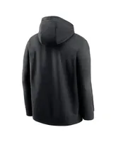 Men's Nike Black Carolina Panthers City Code Club Fleece Pullover Hoodie