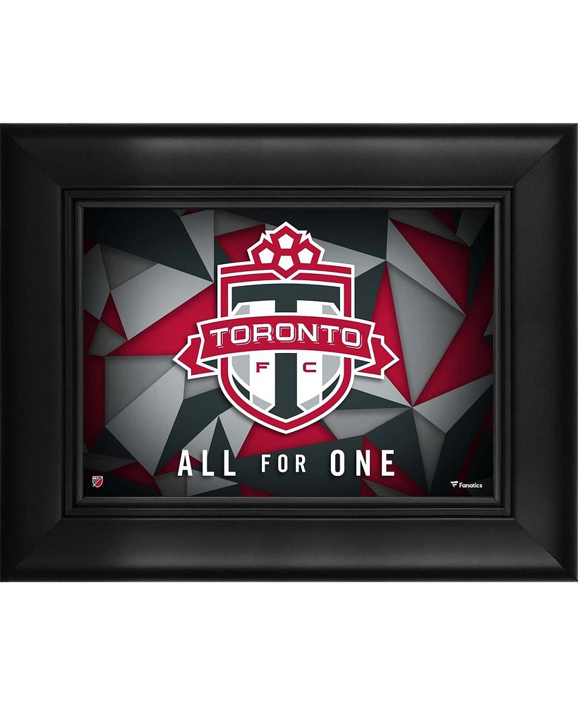 Toronto Fc Framed 5" x 7" Team Logo Collage