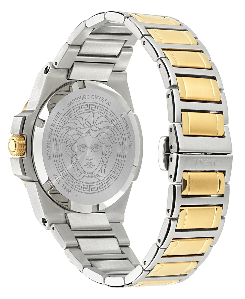 Versace Women's Swiss Two-Tone Stainless Steel Bracelet Watch 37mm