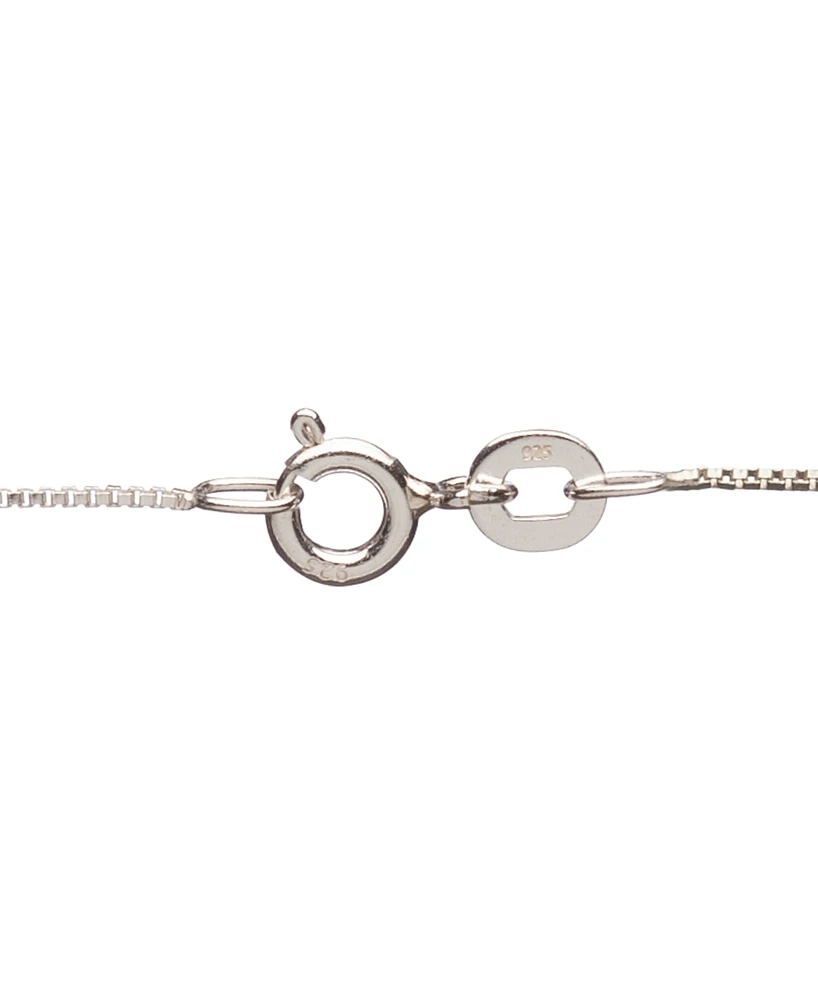 Cultured Freshwater Pearl (9 x 10mm & 7 x 9mm) & Cubic Zirconia Jewelry Set in Sterling Silver