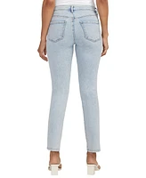 Jag Women's Cassie Mid Rise Straight Leg Jeans