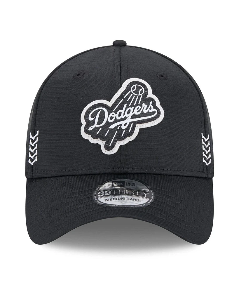 Men's New Era Los Angeles Dodgers 2024 Clubhouse 39THIRTY Flex Fit Hat
