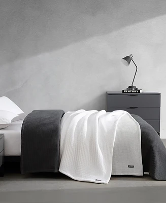 Vera Wang Waffleweave Blanket, King