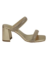 Gc Shoes Women's Luella Embellished Double Band Heeled Sandals