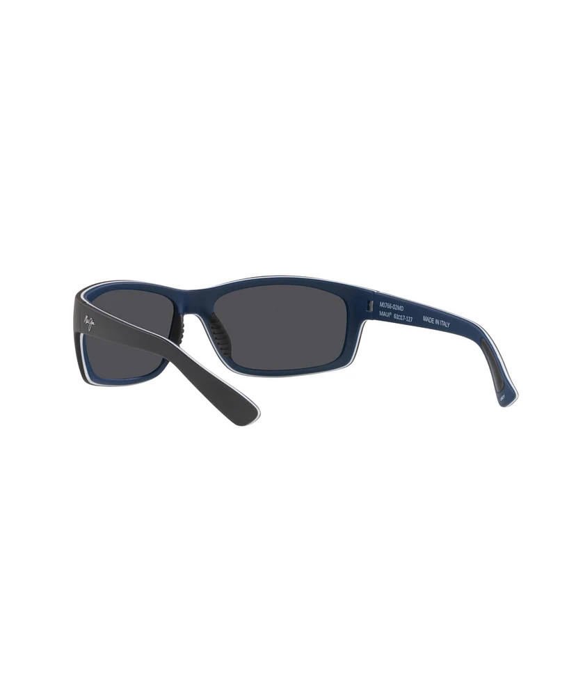 Maui Jim Unisex Polarized Sunglasses, 766 Kanaio Coast