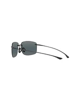Maui Jim Unisex Polarized Sunglasses, Hema Mj000703