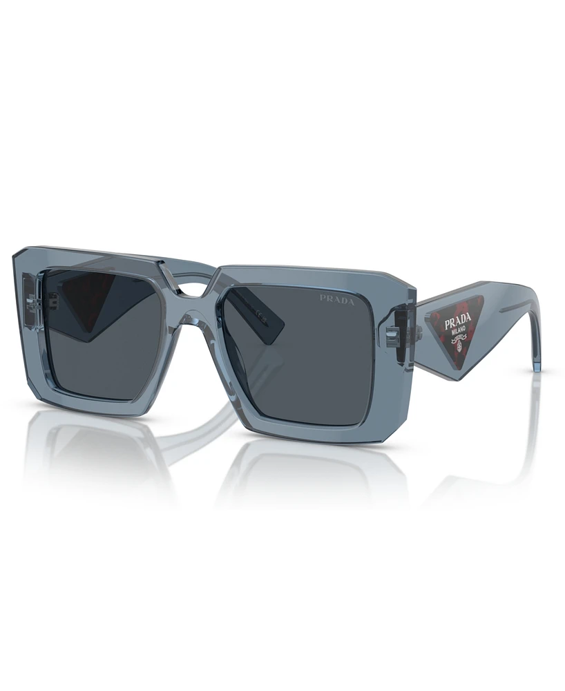 Prada Low Bridge Square Women's Sunglasses, Pr 23YSF