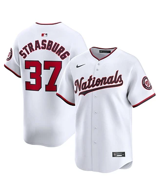 Men's Nike Stephen Strasburg White Washington Nationals Home Limited Player Jersey