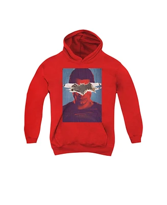 Batman V Superman Youth Poster Pull Over Hoodie / Hooded Sweatshirt