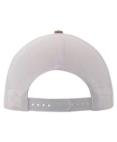 Men's Ahead Tan, White Illinois Fighting Illini Pregame Adjustable Hat