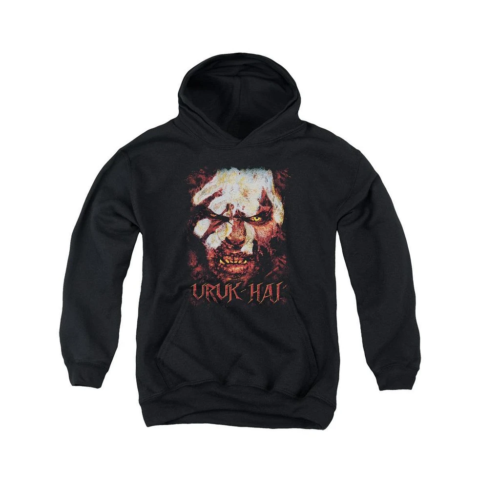 Lord Of The Rings Youth Uruk Hai Pull Over Hoodie / Hooded Sweatshirt