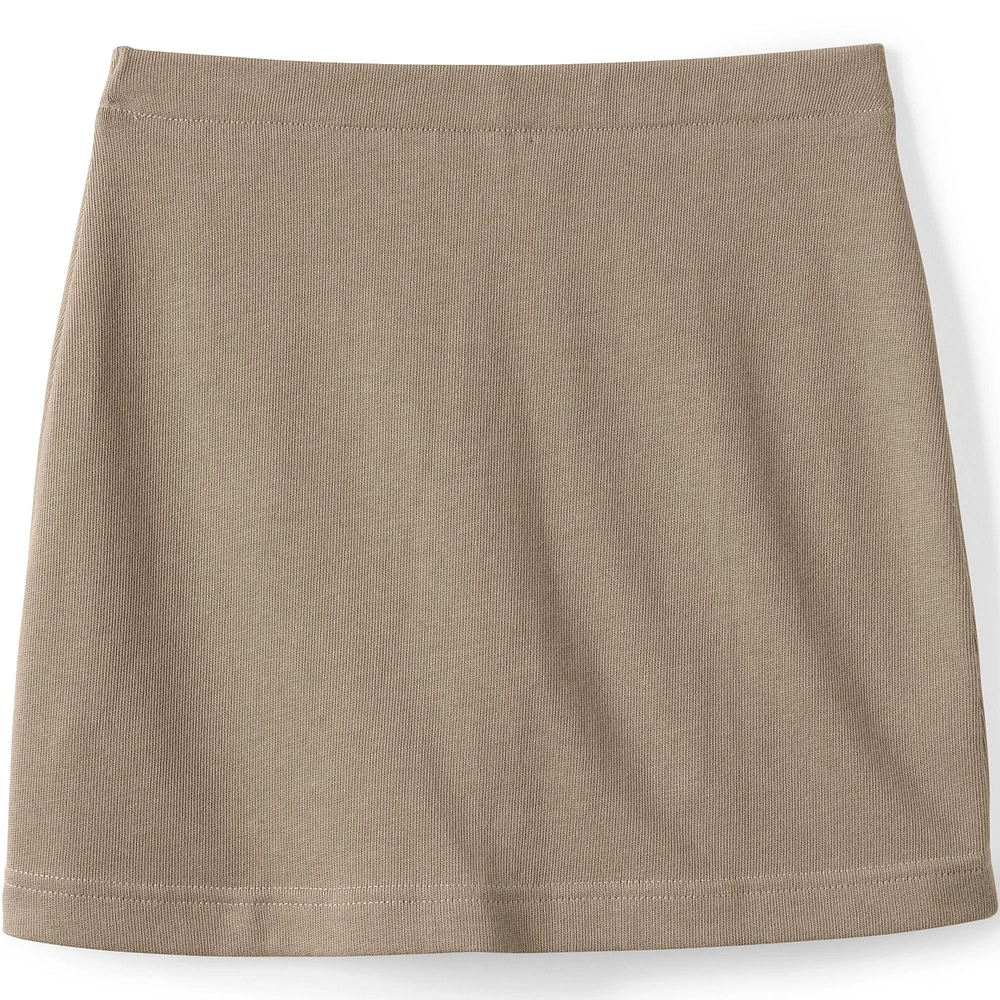 Lands' End Big Girls Plus Knit Skort Above the Knee