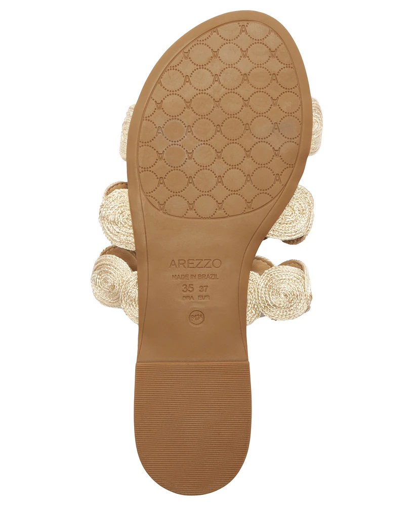 Arezzo Women's Elle Flat Sandals