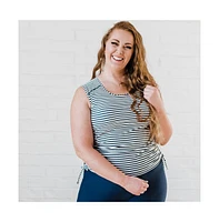 Calypsa Plus Size Closed Back Maya Swim Top