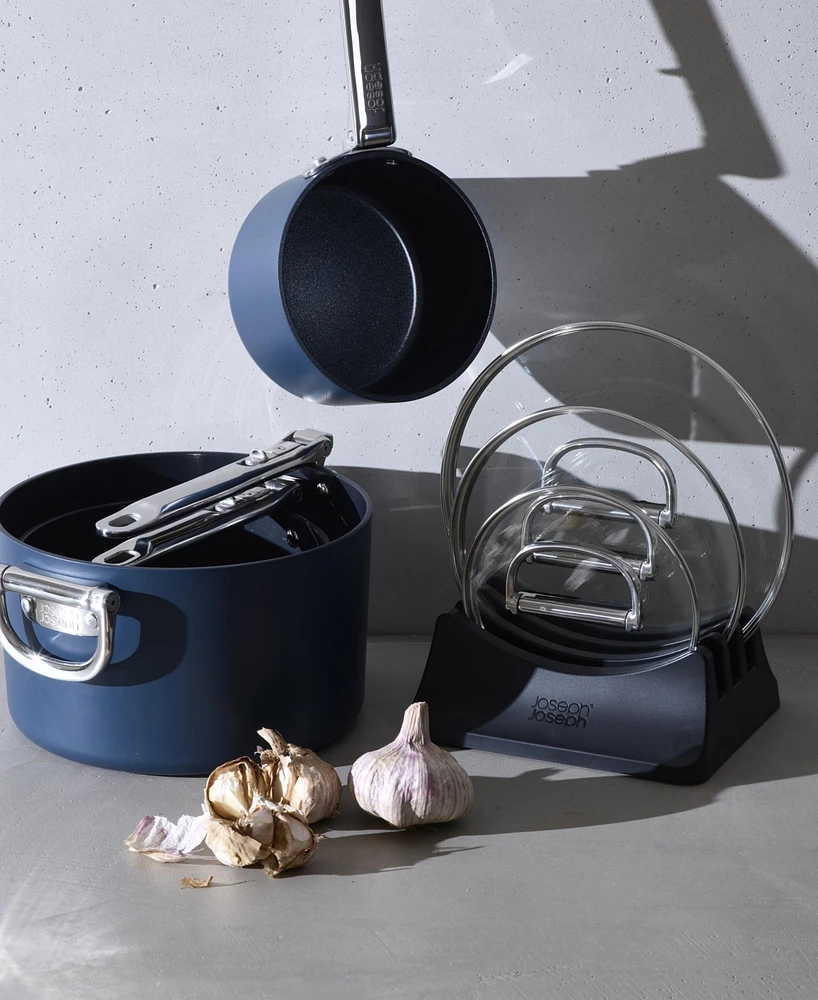Joseph Joseph Space Ceramic Nonstick 7-Pc. Saucepan Set