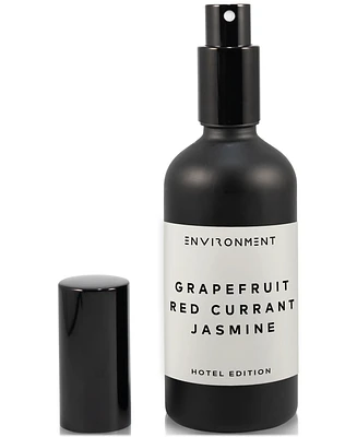 Environment Grapefruit, Red Currant & Jasmine Room Spray (Inspired by 5-Star Luxury Hotels), 3.4 oz.