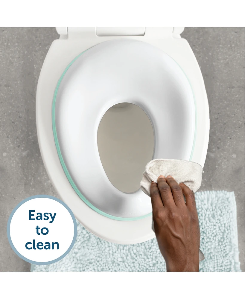 Jool Baby Kids Potty Training Seat - Splash Guard, Non-Slip & Free Storage Hook Unisex