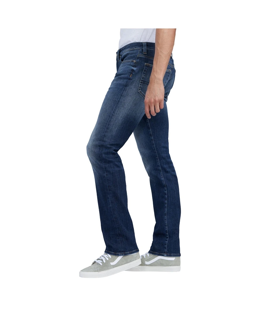 Buffalo Men's Straight Six Veined Jeans