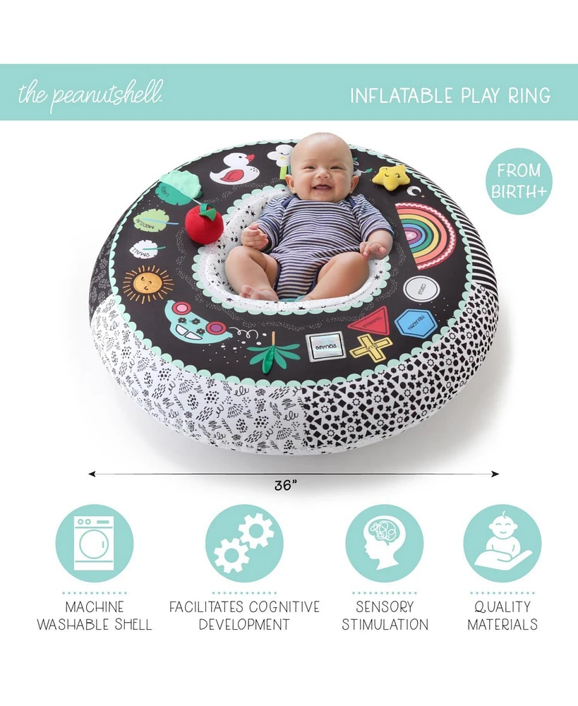 The Peanutshell Montessori Play Ring for Babies, Activity Center for Baby & Sensory Center for Sitting Up