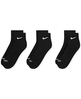 Unisex Nike Dri-fit Cushion Quarter Socks 3-Pack
