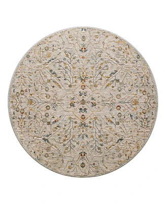 Livabliss Reina Ren-2300 7'10x7'10 Round Area Rug