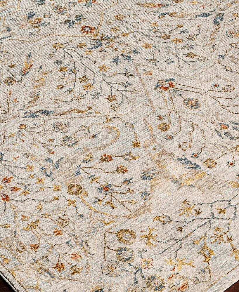 Livabliss Reina Ren-2300 5'3x5'3 Round Area Rug