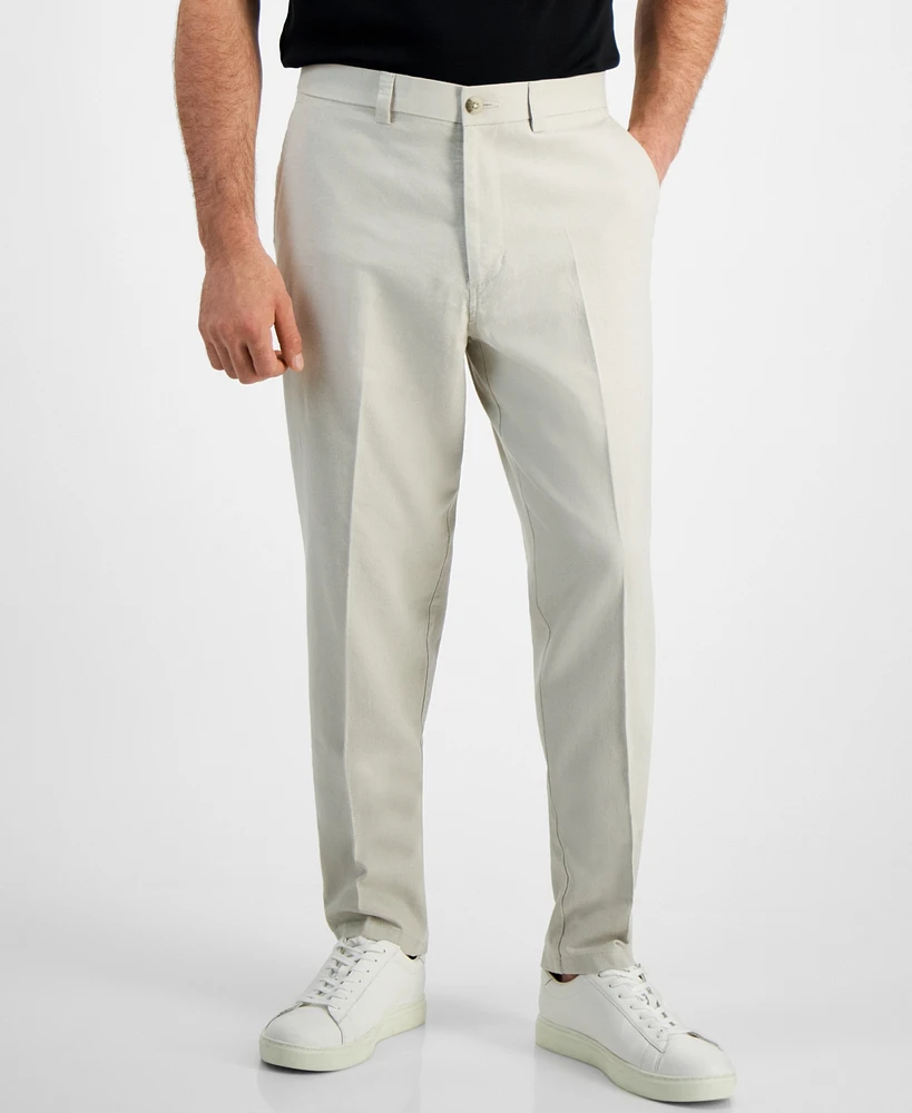 Kenneth Cole Reaction Men's Slim-Fit Linen Pants