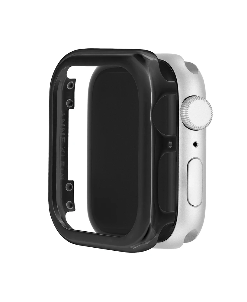 Anne Klein Women's Black Alloy Protective Case designed for 40mm Apple Watch