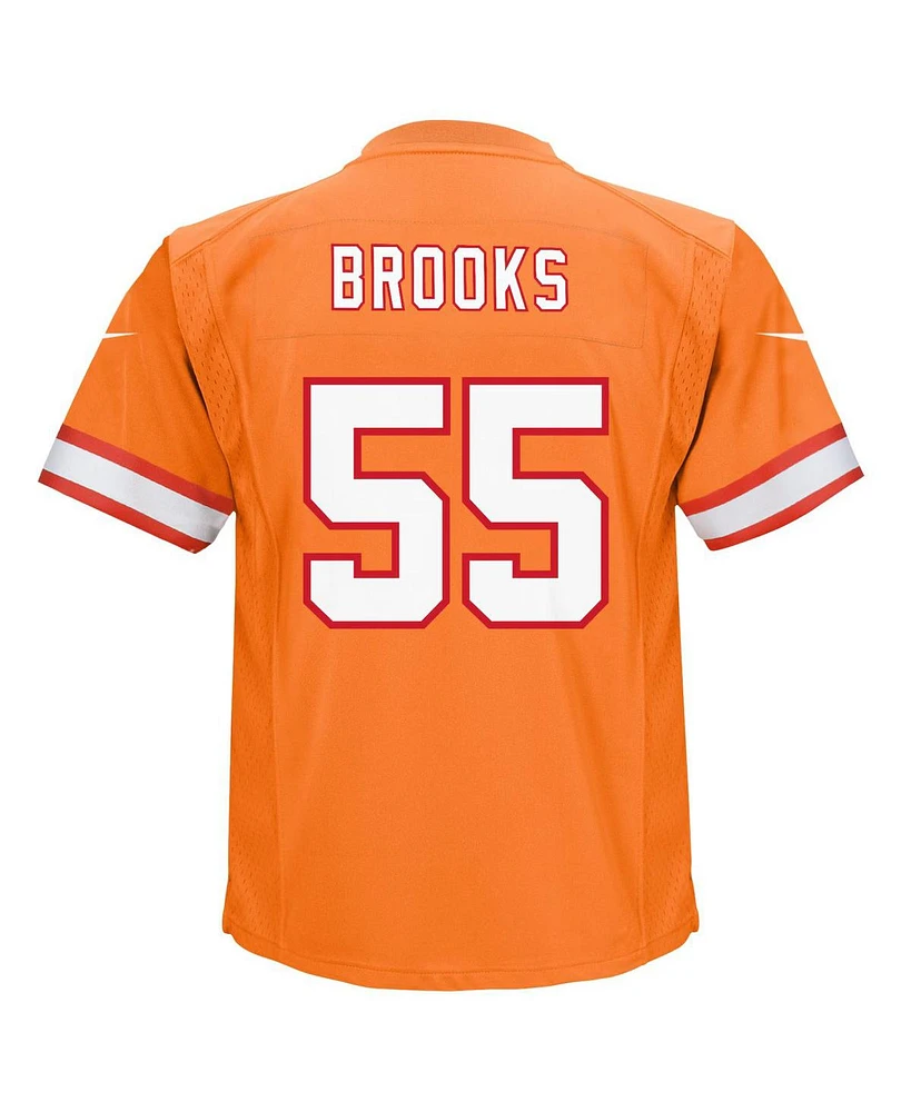 Infant Nike Derrick Brooks Orange Tampa Bay Buccaneers Retired Player Game Jersey