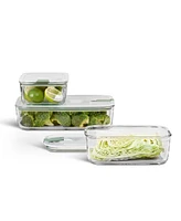 Mepal EasyClip 1Pc. 34oz Rectangular Glass Box