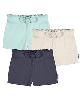 Gerber Baby Girls Pull-On Knit Shorts