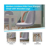 Set Of 2 Children'S Lyon Accent Chairs, Modern Chair For Bedroom, Entryway, And Living Room