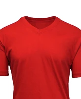 Blue Ice Men's Short Sleeve V-Neck Tee-5 Pack