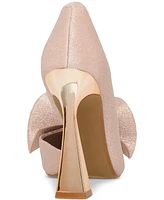 Betsey Johnson Women's Nobble Sculpted Bow Pumps