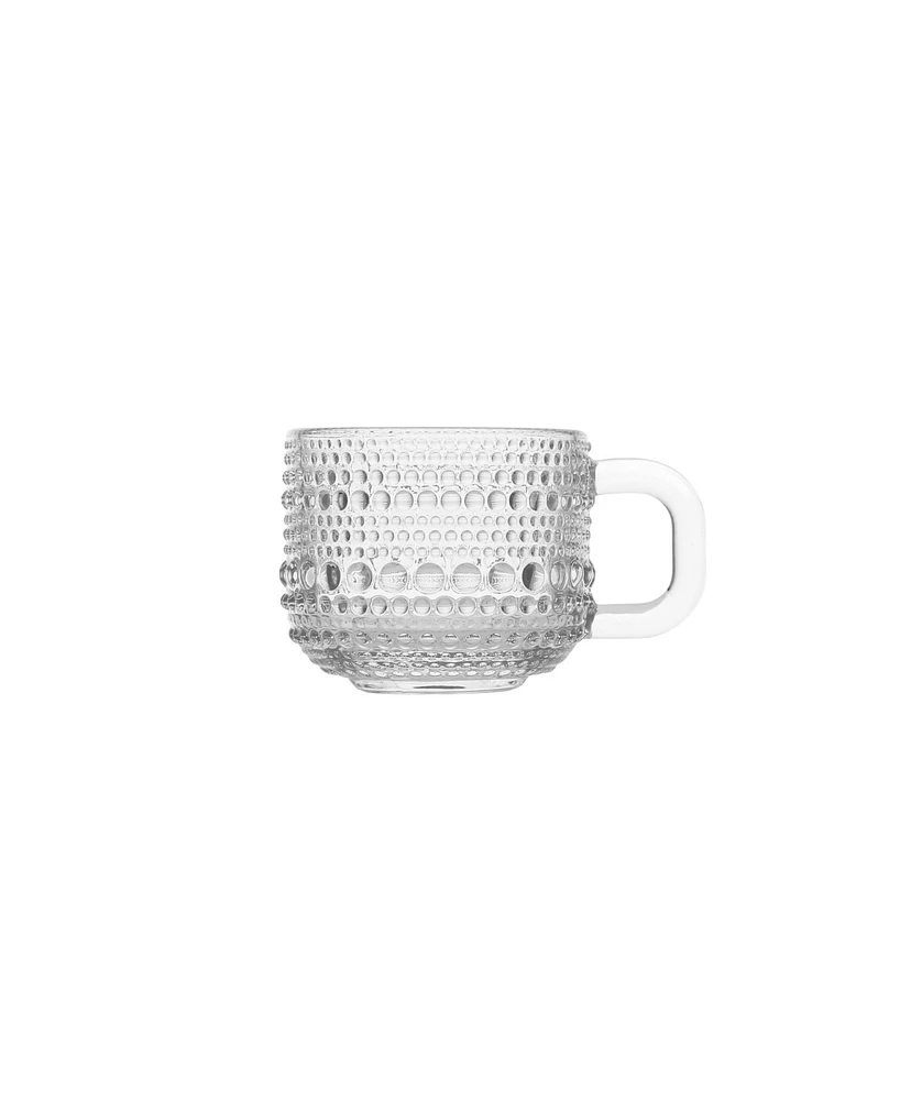 Fortessa Jupiter Clear Espresso Cup 3oz, Set of 6